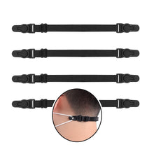 Laden Sie das Bild in den Galerie-Viewer, Maskenbänder - stufenlos einstellbar (4 Stück - schwarz)