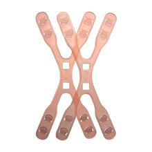 Laden Sie das Bild in den Galerie-Viewer, Ohrenschoner für Masken mit vierfachem Halt (2 Stück - rosa)